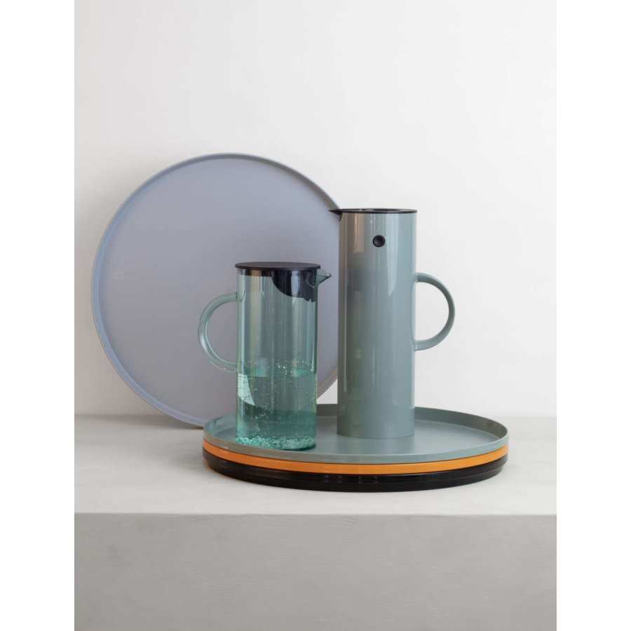 Stelton EM77 Kanne mit Deckel 1,5 L, Dusty Green